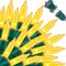Christmas String Lights, 100 Count Yellow Incandescent Mini Lights with Green Wire, Connectable for Indoor & Outdoor Holiday Decorations (Yellow)